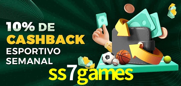 10% de bônus de cashback na ss7games