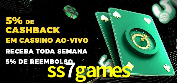Promoções do cassino ao Vivo ss7games